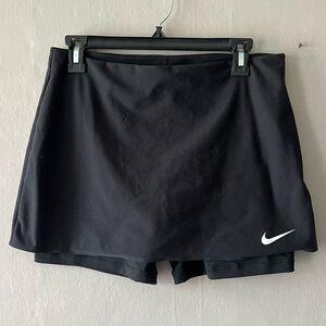 Nike Drifit Black Tennis Skort Size XL